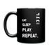 Eat Sleep Play Repeat Full Color Mug